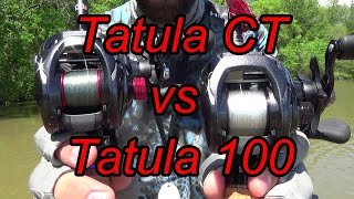 Daiwa Tatula CT vs Tatula 100 [upl. by Esmaria382]