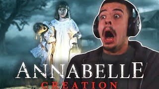 FIRST TIME WATCHING Annabelle Creation [upl. by Ahsatak]