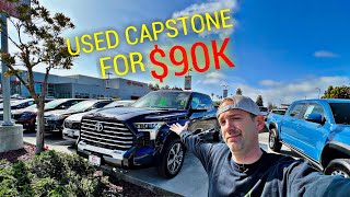 90K For A Used Tundra Capstone [upl. by Elagibba532]