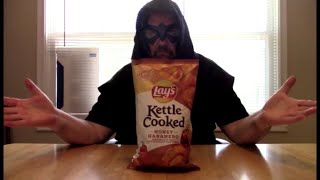 FOH  Lays KettleCooked Honey Habanero Chips Review [upl. by Tihom5]