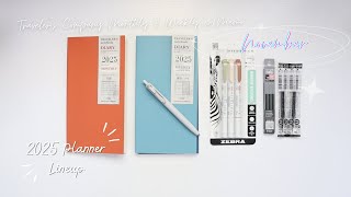 2025 Planner Lineup  Travelers Company Inserts  Travelers Notebook [upl. by Ylle]