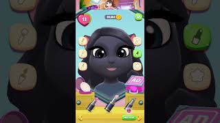 my black angela going paris ❣️mytalkingangela2 subscribe [upl. by Melton45]