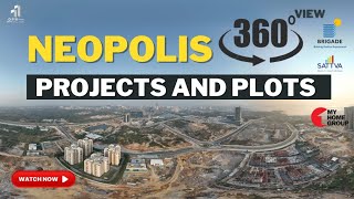 Neopolis Kokapet Projects  plots 360degree view  Check Description [upl. by Annert]