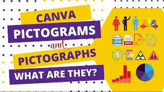 Using Pictograms and Pictographs in Canva  How to Customize Graphs in Canva [upl. by Wil]