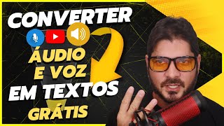 Como Transcrever Audio em Texto Grátis Muito Fácil🔊 [upl. by Ineslta]