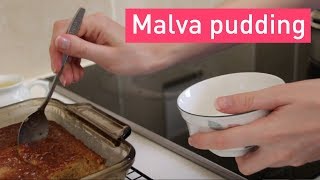 Easy amp tasty Malva Pudding Hoe om Malvapoeding te maak [upl. by Llenod217]