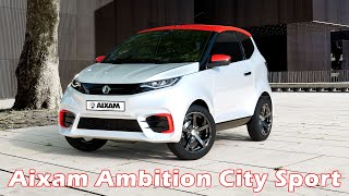 Aixam Ambition City Sport im Detail  ohne Moderation [upl. by Abrahan]