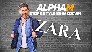 alpha m Store Style Breakdown  ZARA [upl. by Aimar]