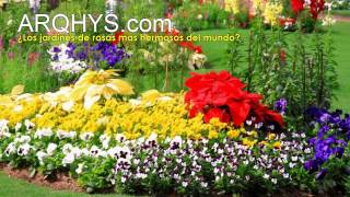 Los jardines de rosas mas hermosos del mundo [upl. by Umont231]