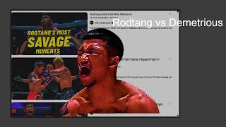 Rodtang vs Demetrious Johnson [upl. by Ettenor909]