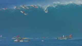 OLA GIGANTE SE TRAGA A SURFISTA EN HAWAII [upl. by Seuguh]