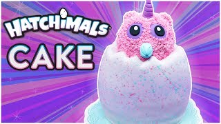 HOW TO MAKE A HATCHIMALS CAKE  NERDY NUMMIES [upl. by Diantha]