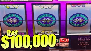 The Most Epic Jackpot Win Of A Lifetime Nearly 100000 casino slots gambling [upl. by Wunder]