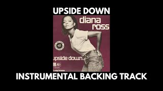 Upside Down  Diana Ross  Instrumental Backing Track [upl. by Asoral]