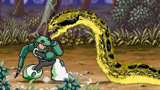 MUGEN Battles 122 Snake Man VS Piranhaconda [upl. by Retrop]