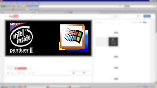 Playing a Youtube video on a Pentium 2 with 128MB RAM in 20222023 [upl. by Mazur]