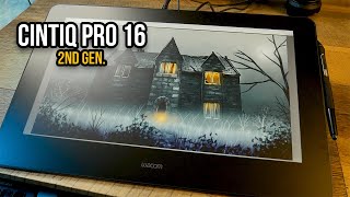 Wacom CINTIQ PRO 16 Review 2021 Version [upl. by Inar]