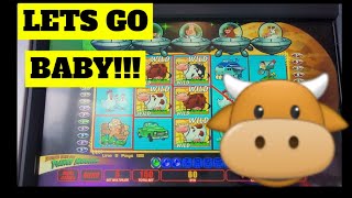 Winning MOOLAH on PLANET MOOLAH slot machine [upl. by Peoples]