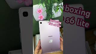 Umboxing tab S6 lite Samsung umboxing tabletsamsung tabs6lite [upl. by Eerac711]