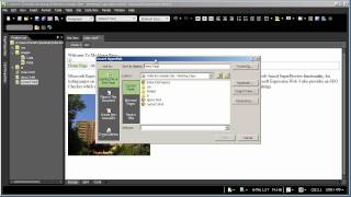 3  Introduction to Expression Web 4 Tutorial [upl. by Eniawed]