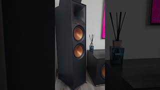 klipsch r800f klipsch subwoofer r121sw bass test [upl. by Wilhelmine]