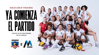 Liga A1 ColoColo VS Murano  Novena Fecha Liga A1 [upl. by Nnyroc]