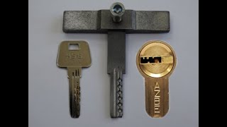 Azbe HS6 lock picking [upl. by Celinda]