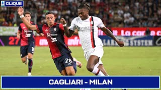 CAGLIARIMILAN  Serie A 202425  Live Event Reaction [upl. by Assirk]