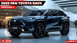 Unveiling The New 2025 Toyota RAV4  A Closer Look at its Stunning Design and Impressive Performance [upl. by Haela]