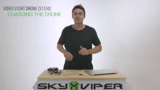 HOW TO CHARGE Sky Viper Video Stunt Drone  s1350HD [upl. by Deering]