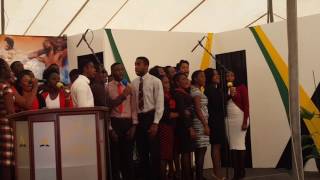 Woodford SDA Youth Choir  Mine Eyes Have Seen The GloryGlory Glory Hallelujah [upl. by Ronnholm976]