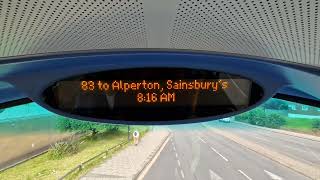 83 to Alperton Sainsburys [upl. by Sonni]