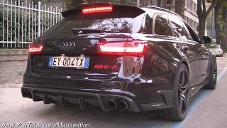 INSANE Sounding ABT RS6R w Straight Pipes Dekat Milltek Exhaust [upl. by Egedan]