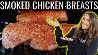 How To Smoke Chicken Breast On Traeger Grills [upl. by Notned]