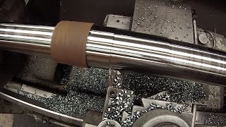 Machining a Gearbox Shaft [upl. by Ilrac156]