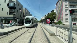 Tramway T2 Voie 1 12 Lyon 2021 HD [upl. by Baron]