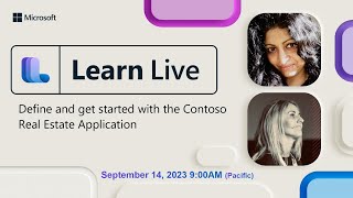 Learn Live  Define and get started with the Contoso Real Estate Application [upl. by Jaela]