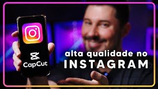 Como postar vídeo em ALTA QUALIDADE no Instagram PELO CELULAR 📱 [upl. by Jemimah]