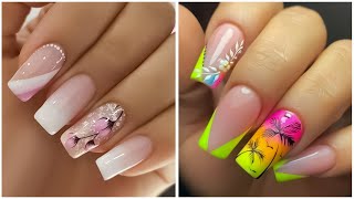 Nail Art Designs 2024❤️💅Summer Compilation For Beginners  Simple Nails Art Ideas ❤️💅 Cute Nails 💖 [upl. by Enairda92]