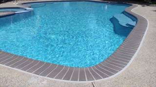 Hydrazzo Catalina Blue Pool Plaster Finish North Wales PA  Sergios Pools [upl. by Yrannav]