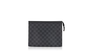 Louis Vuitton Damier Graphite Pochette Voyage MM [upl. by Ttevy200]