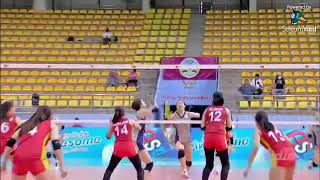 Monolith Sky Risers vs NEC Red Rockets Kawasaki Live AVC Womens Club Championship [upl. by Nathanial339]