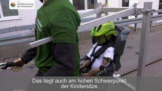 Kindertransport auf dem Fahrrad [upl. by Ramalahs]