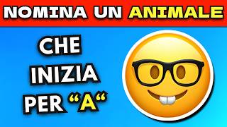 NON DIRE LA MIA STESSA RISPOSTA 🤔 ALFABETO CHALLENGE 🔤 [upl. by Ezitram]