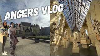 Day trip to Angers  Travel Vlog [upl. by Soule]