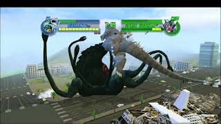 Biollante vs Spacegodzilla Godzilla Save the Earth Plus with Commentary [upl. by Amaso449]