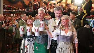 Münchner Oktoberfest Ozapft is WiesnAnstich 2024 [upl. by Saks]