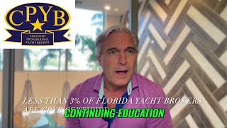 Why You NEED a CPYB Certified Yacht Broker [upl. by Ahseinet63]