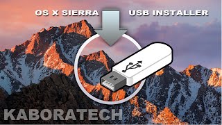 How to create a Mac OS Sierra USB installer [upl. by Kacey]