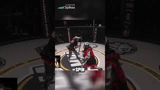 SPIN TO WIN Axe Swing from Heck cagefighting armoredmma [upl. by Nnalatsyrc]